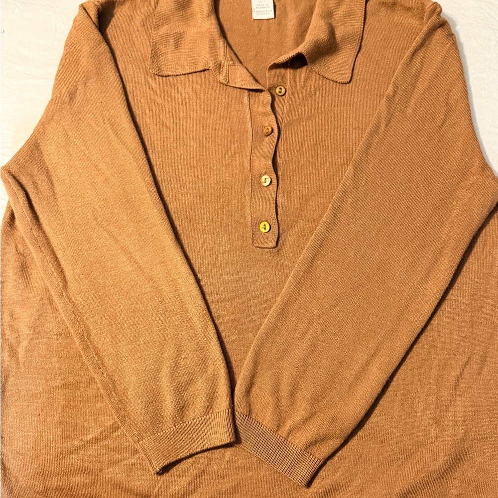 H&M Tan Knit Top
